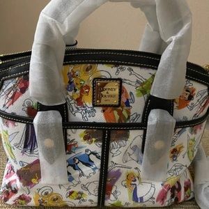 New Disney dooney & burke paint satchel